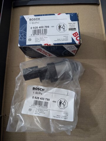 Клапан високого тиску 0928400799 BOSCH