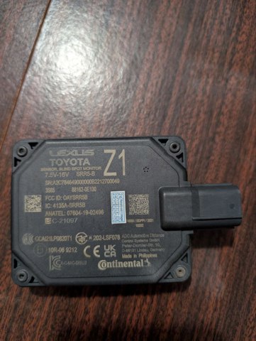 Датчик контролю мертвої зони, задній 881620E130 TOYOTA