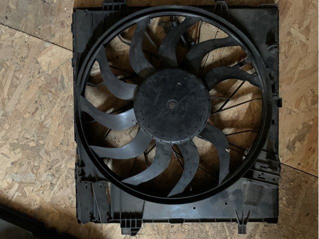 Дифузор радіатора охолодження, в зборі з двигуном і крильчаткою 0999064000