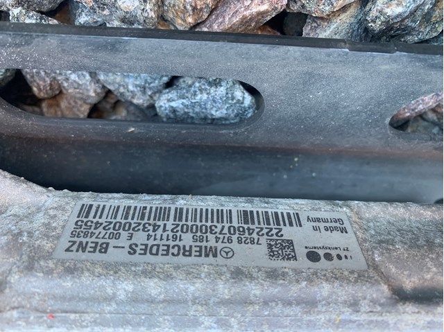 Управління рульове в зборі 2224607300 MERCEDES