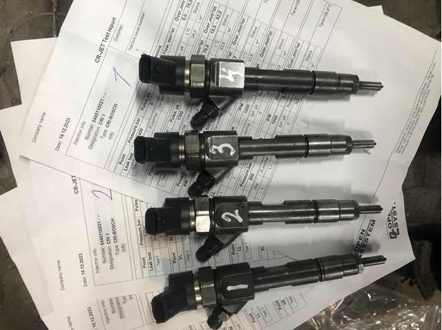 Форсунка дизельна в зборі, розпилювач + тримач 0445110021 BOSCH