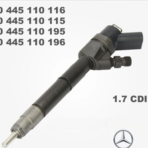 Форсунка дизельна в зборі, розпилювач + тримач 0445110116 MERCEDES