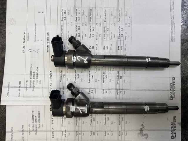 Форсунка дизельна в зборі, розпилювач + тримач 0445110172 BOSCH