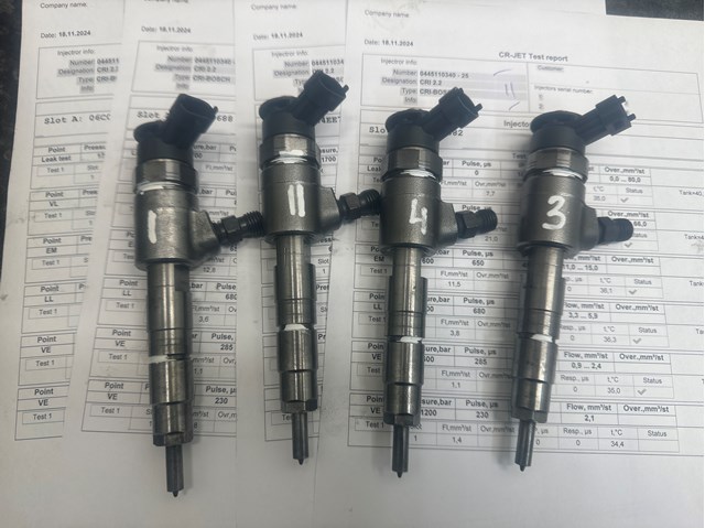 Форсунки електромагнітні 0445110340 BOSCH