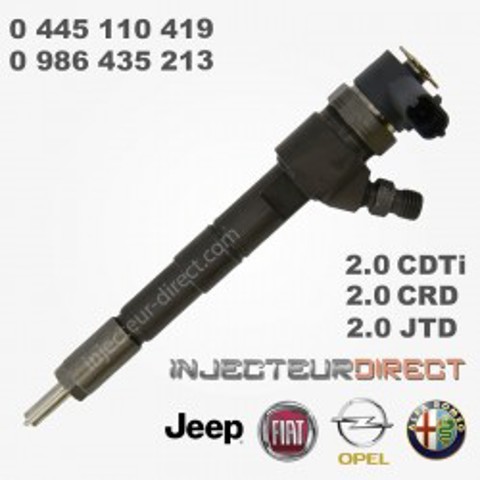 Форсунки електромагнітні 0445110419 FIAT
