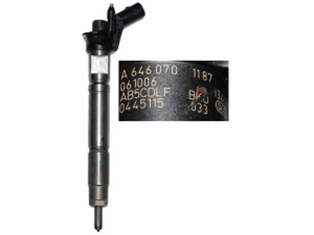 Форсунка дизельна в зборі, розпилювач + тримач 0445115033 BOSCH