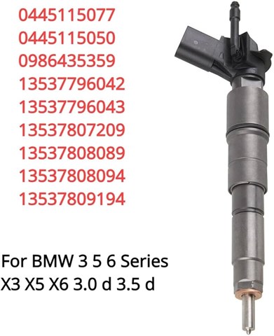 Форсунка дизельна в зборі, розпилювач + тримач 0445115050 BMW