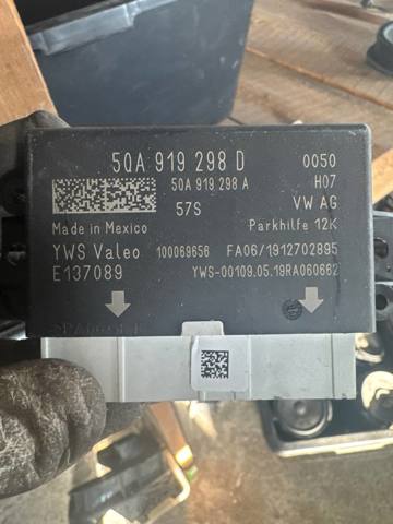 Модуль (блок ЕБУ) управління парктроніком 5QA919298D VAG