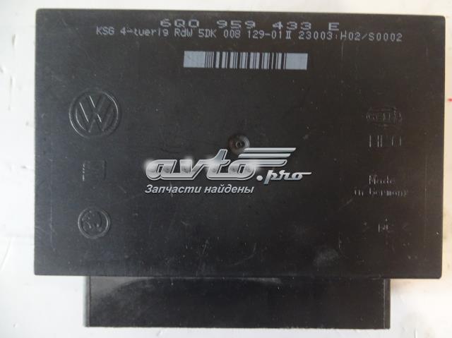 Блок управління комфорту 6Q0959433E VAG