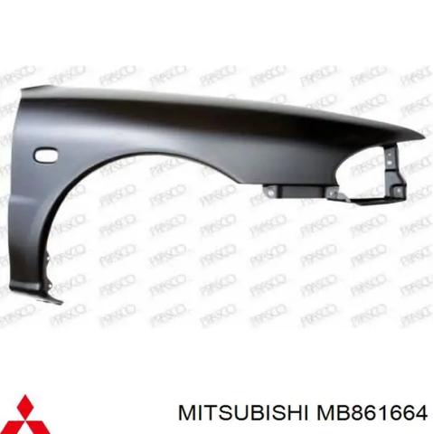 Переднє праве крило MB861664 MITSUBISHI