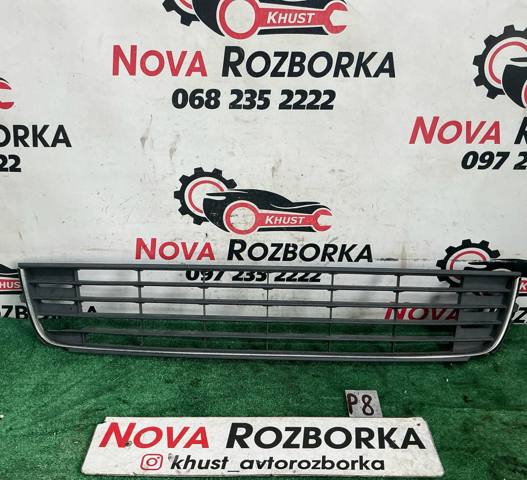 Решітка переднього бампера, центральна 1T0853677D VAG