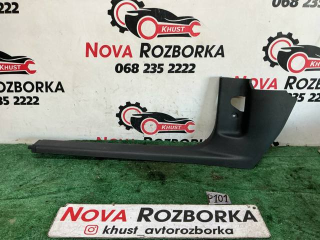 Накладка дверного порогу внутрішня, передня ліва 3T0863483A VAG