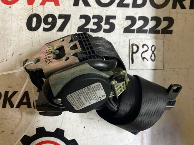 Ремінь безпеки передній лівий 4L1857705 VAG