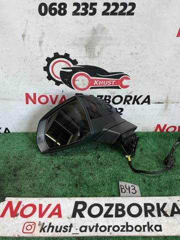 Дзеркало заднього виду, ліве 4M1857409G9B9 VAG