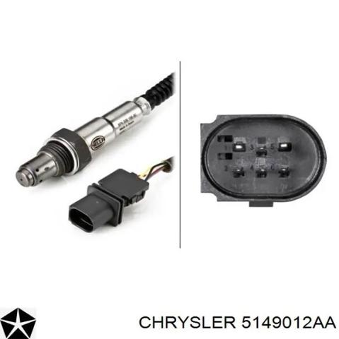 Лямбдазонд, датчик кисню до каталізатора 5149012AA CHRYSLER