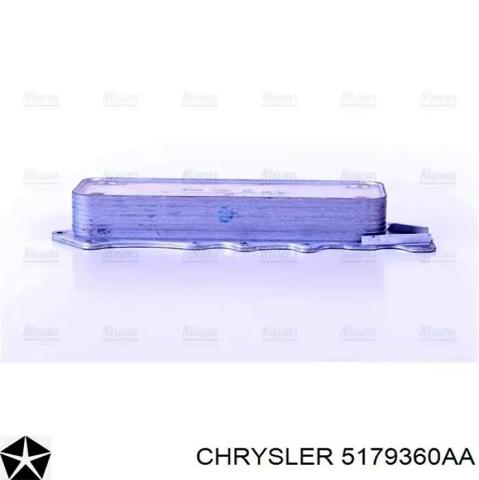 Радіатор масляний (холодильник), під фільтром 5179360AA CHRYSLER