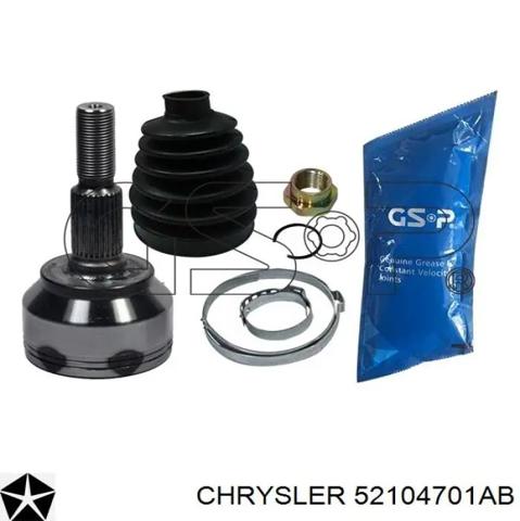Піввісь передня ліва 52104701AB CHRYSLER