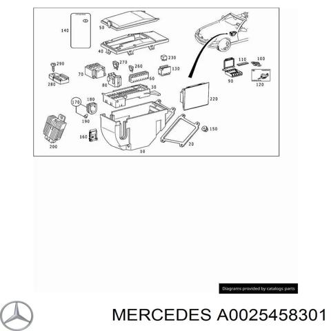 Реле запобіжників A0025458301 MERCEDES