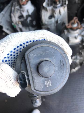 Водяний насос охолодження електричний додатковий 11518651287 BMW