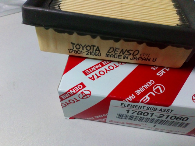 Система автоматичного очищення повітряного фільтра 1780121060 TOYOTA