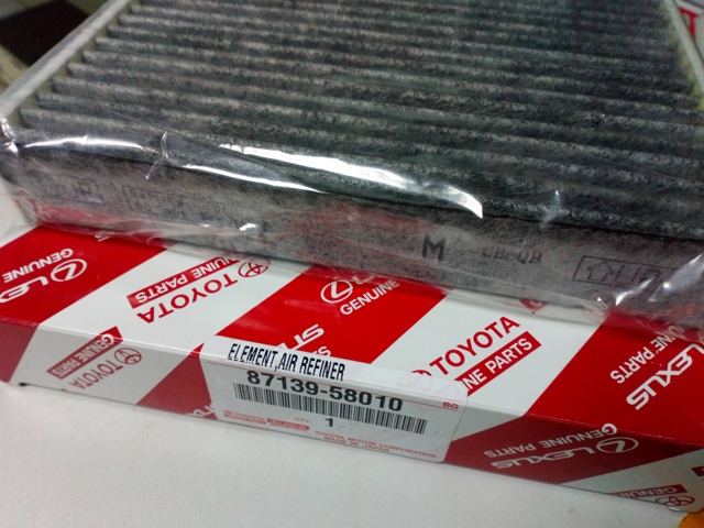 Фільтр, повітря у внутрішній простір 8713958010 TOYOTA