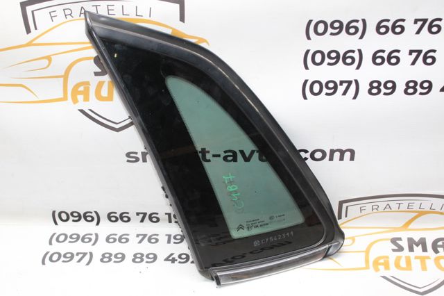 Скло багажника, ліве 856804 PEUGEOT
