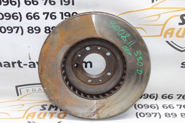 Гальмо дискове переднє 9804605780 PEUGEOT