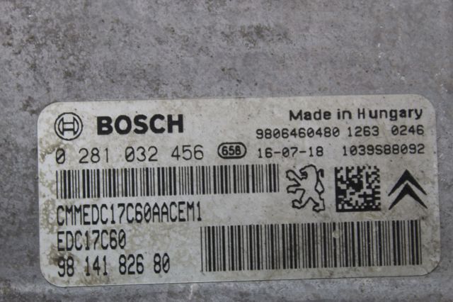 ЕБУ 9814182680 BOSCH