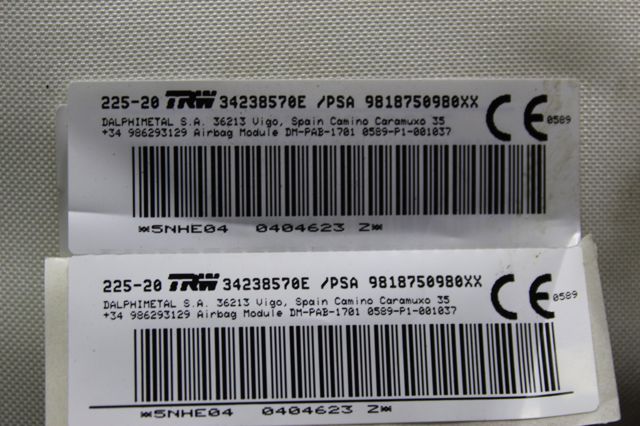 9818750980 Peugeot/Citroen