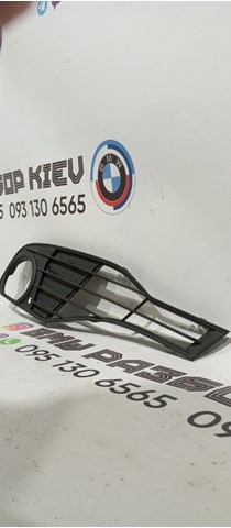 Заглушка, решітка протитуманних фар бампера переднього, ліва 51117255369 BMW
