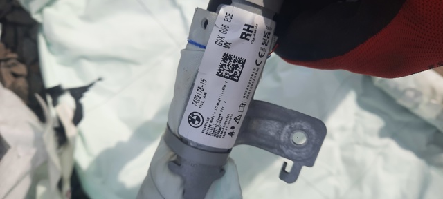 Подушка безпеки, шторка бічна, права, AIRBAG 72127409178 BMW