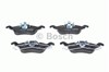 Колодки передні 0986494284 BOSCH