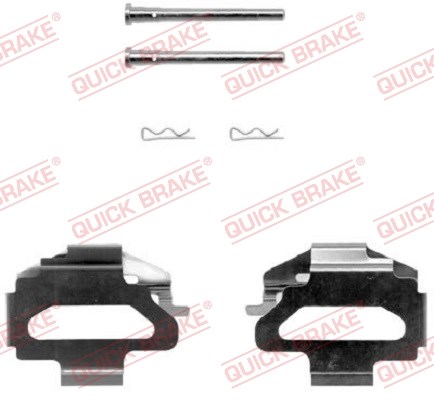 109-1141 quick brake планка супорта (переднього) прижимна fiat scudo 99- (к-кт) 109-1141