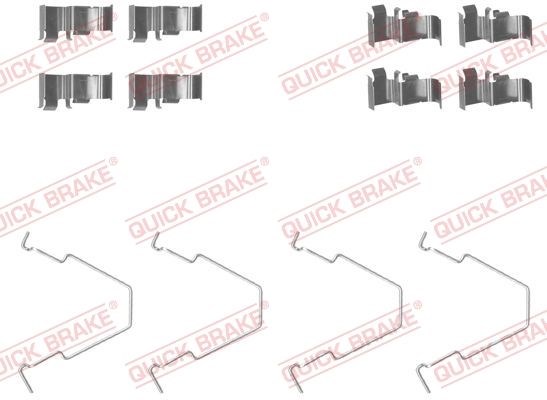 109-1652 quick brake планка супорта прижимна 109-1652