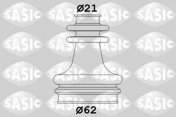 2873653   sasic - пильовик привідного валу SAS2873653