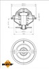 Термостат 725194 NRF