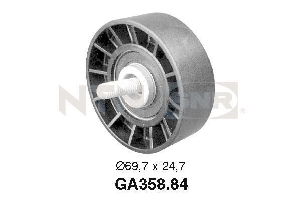 Ga358.84  ntn-snr - натяжний ролик ременя GA358.84