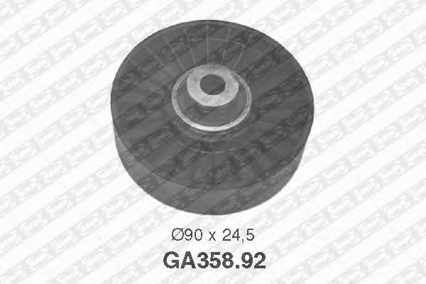 Ga358.92  ntn-snr - обвідний ролик GA358.92