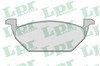 Колодки передні LPR05P668 LPR