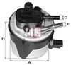 Фільтр паливний S5170GC SOFIMA