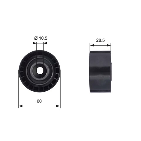 Паразитний провідний ролик T42036 GATES