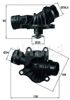 Кришка корпусу термостата TI23488 MAHLE