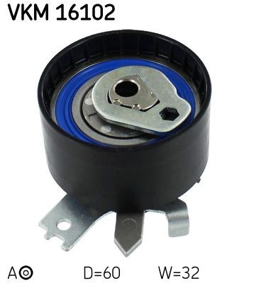 Vkm 16102 skf ролик модуля натягувача ременя VKM 16102