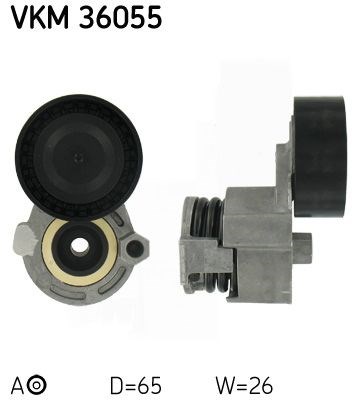 Vkm 36055 skf натягувач поліклинового ременя VKM 36055