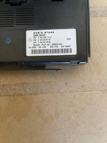 Блок управління сигналами SAM A1645401101 MERCEDES