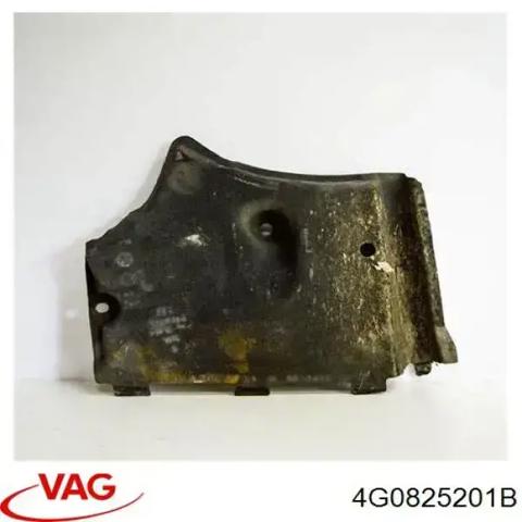 Захист днища передній лівий 4G0825201B VAG