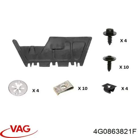 Захист картера двигуна 4G0863821F VAG
