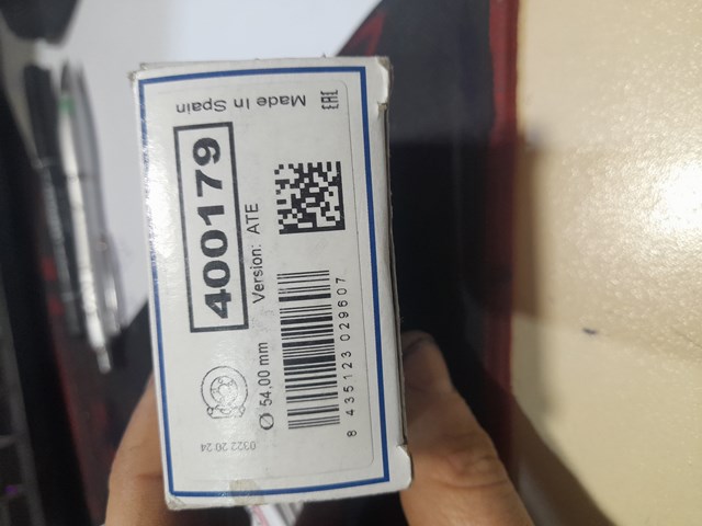Ремкомплект суппорта гальмівного, переднього 400179 ERT