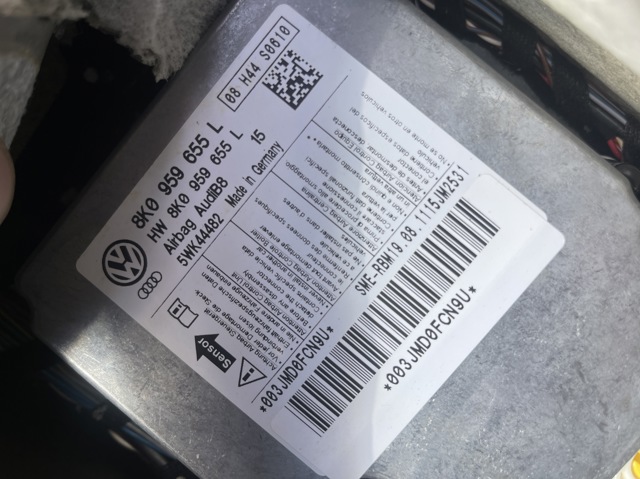 Модуль-процесор управління подушки безпеки 8K0959655L VAG