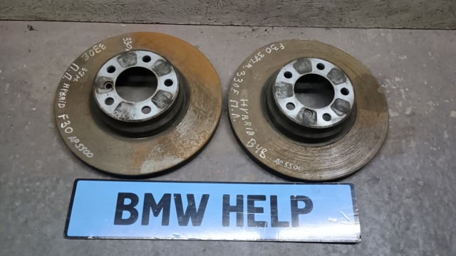 Гальмо дискове переднє 34116792221 BMW